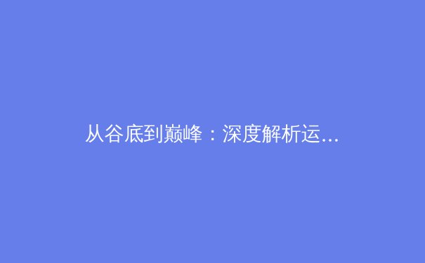 从谷底到巅峰：深度解析运动员心理韧性的科学构建路径 - 3